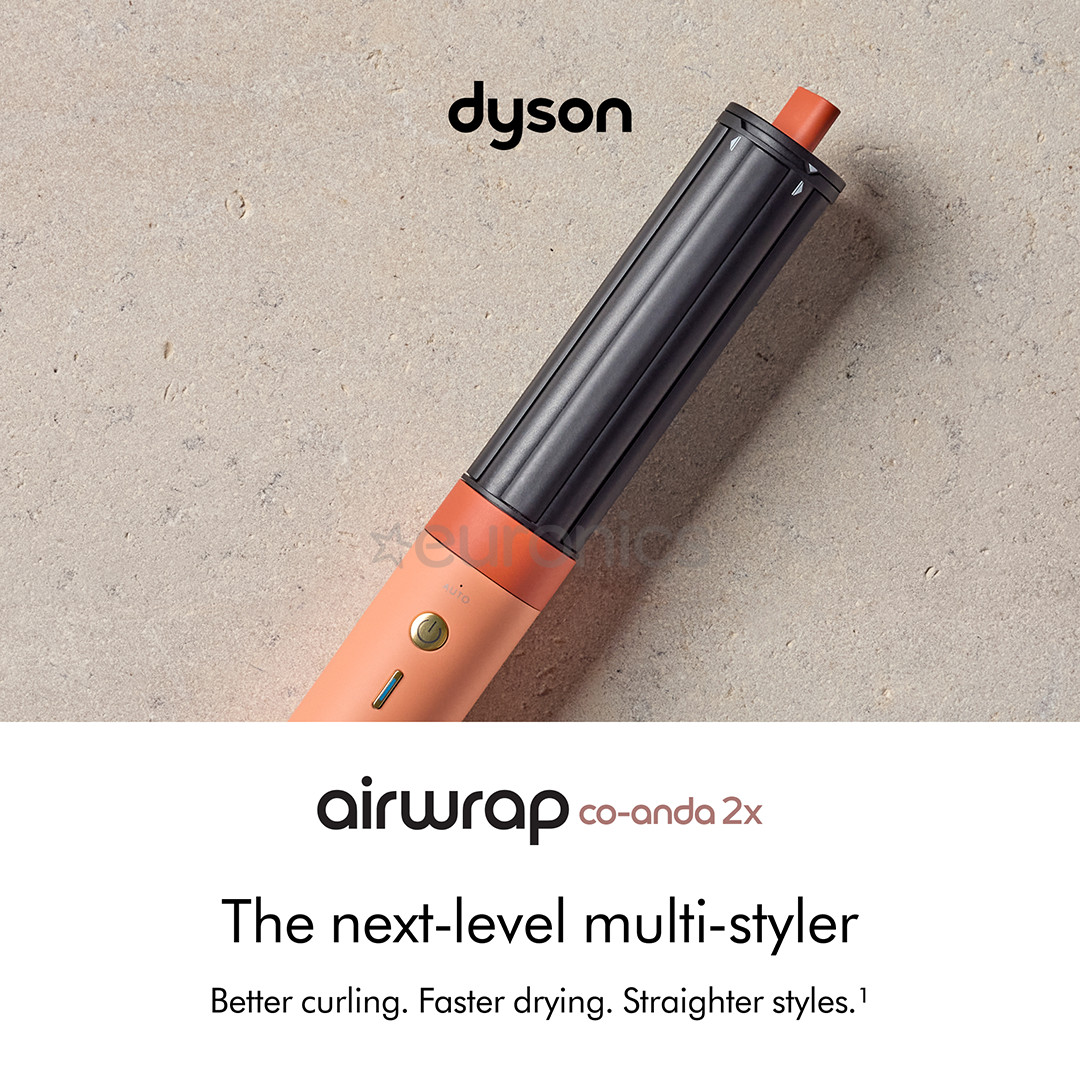 Dyson Airwrap Co-anda2x™, Straight+Wavy, 1700 W, Ceramic-Apricot-Topaz - Airstyler