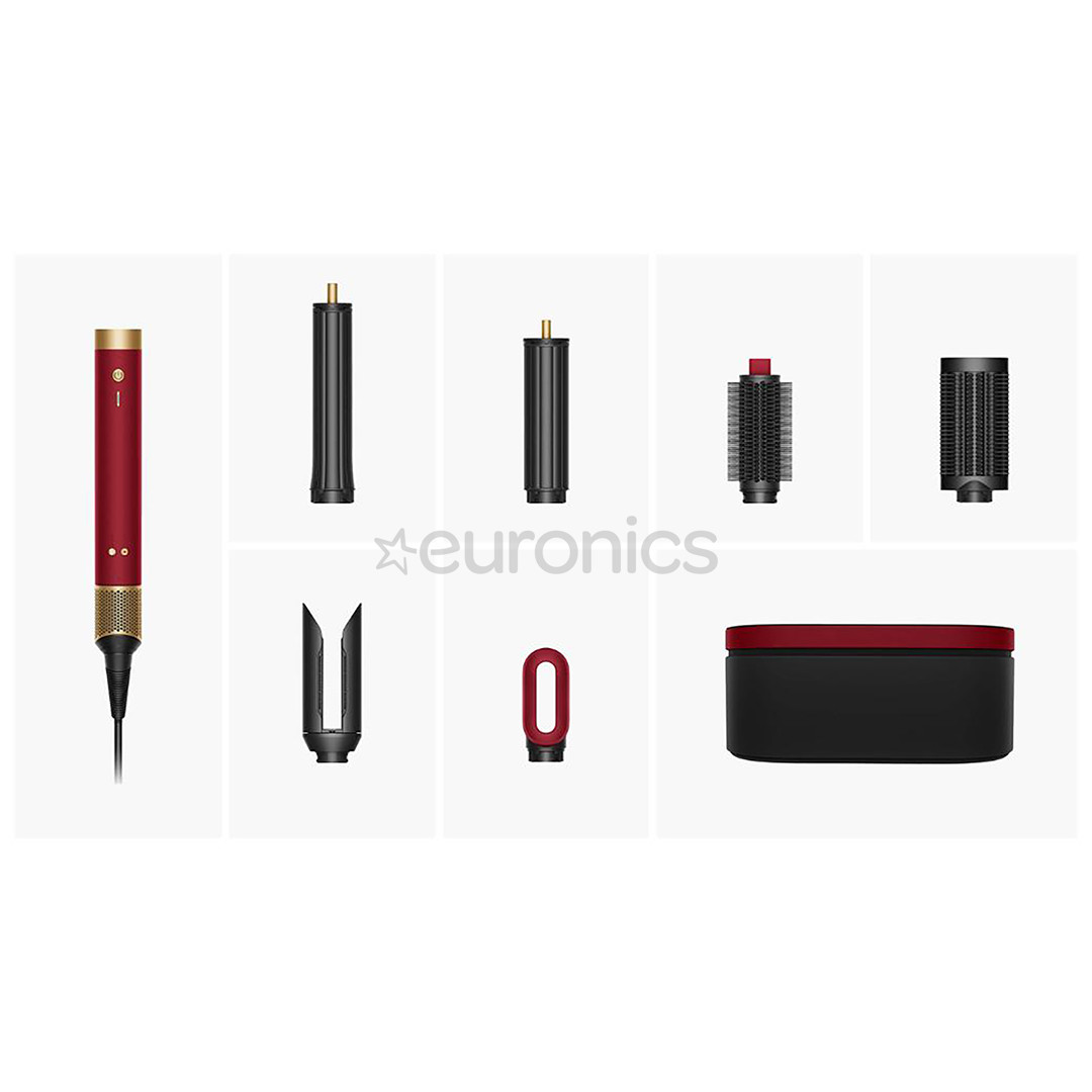 Dyson Airwrap Co-anda2x™, Straight+Wavy, 1700 W, Red velvet/Gold - Airstyler