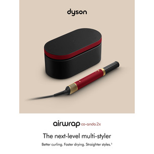 Dyson Airwrap Co-anda2x™, Straight+Wavy, 1700 W, Red velvet/Gold - Airstyler