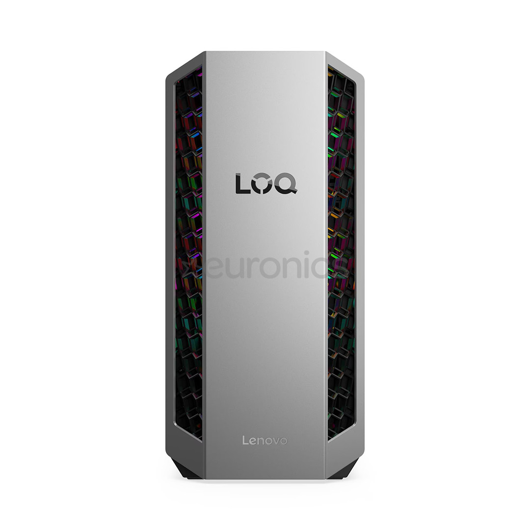 Lenovo LOQ Tower 26ADR10, Ryzen 7, 16 GB, 1 TB, RTX 5060 Ti, luna grey / eclipse black - Desktop PC