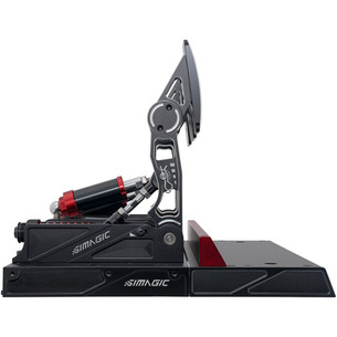 Simagic P1000 Pedals, must - Simulaatori pedaalid