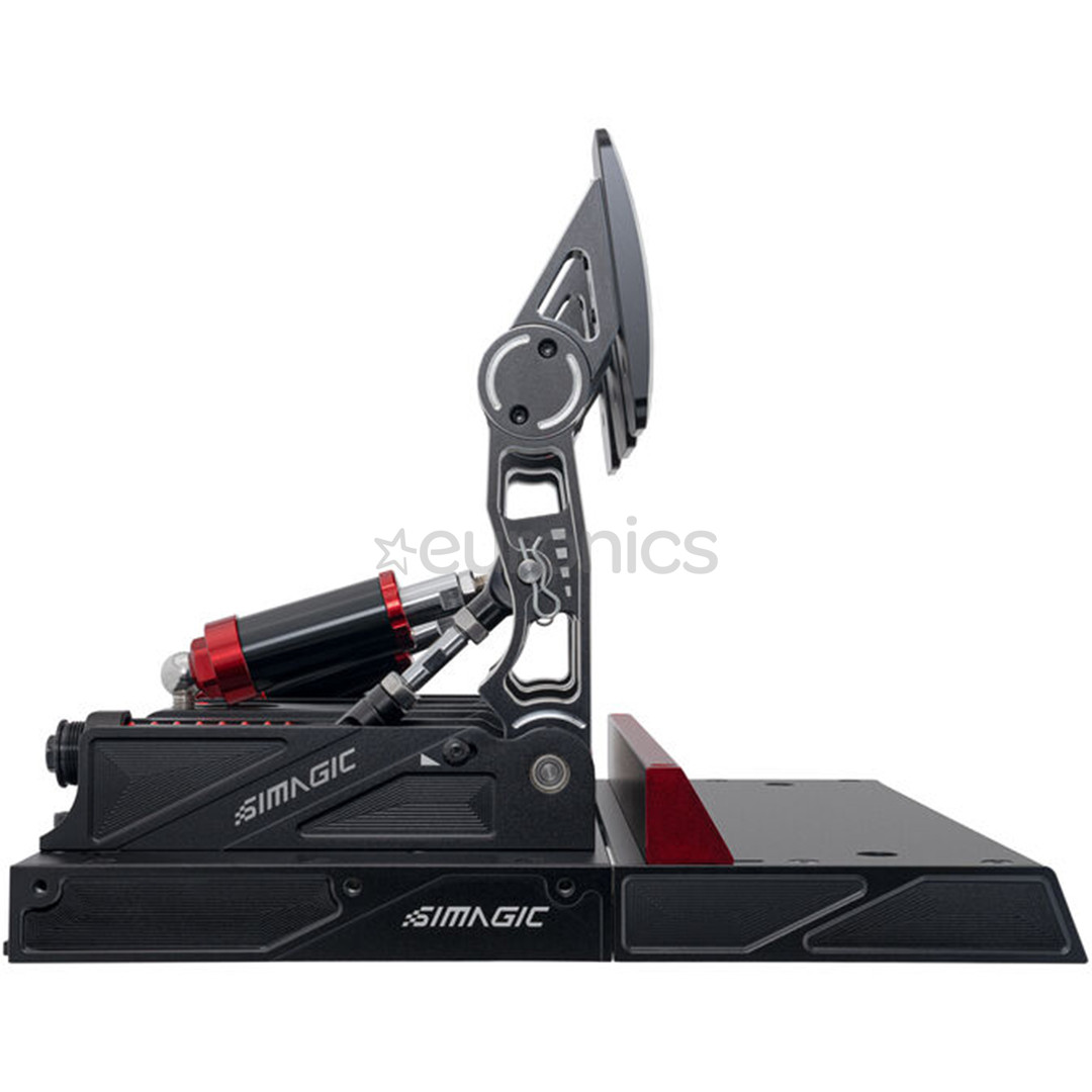 Simagic P1000 Pedals, must - Simulaatori pedaalid