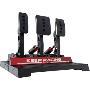 Simagic P1000 Pedals, must - Simulaatori pedaalid