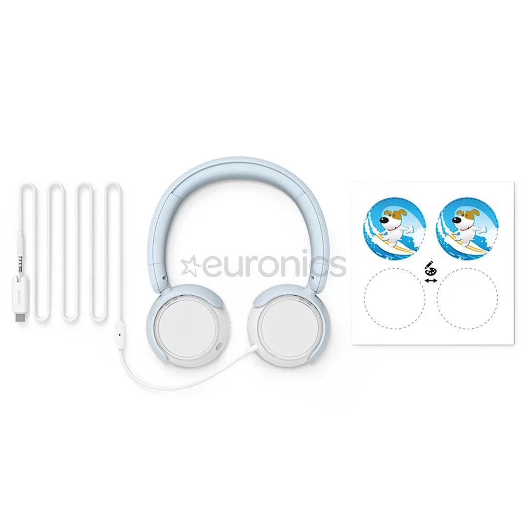 Philips TAK2000, голубой - Детские наушники