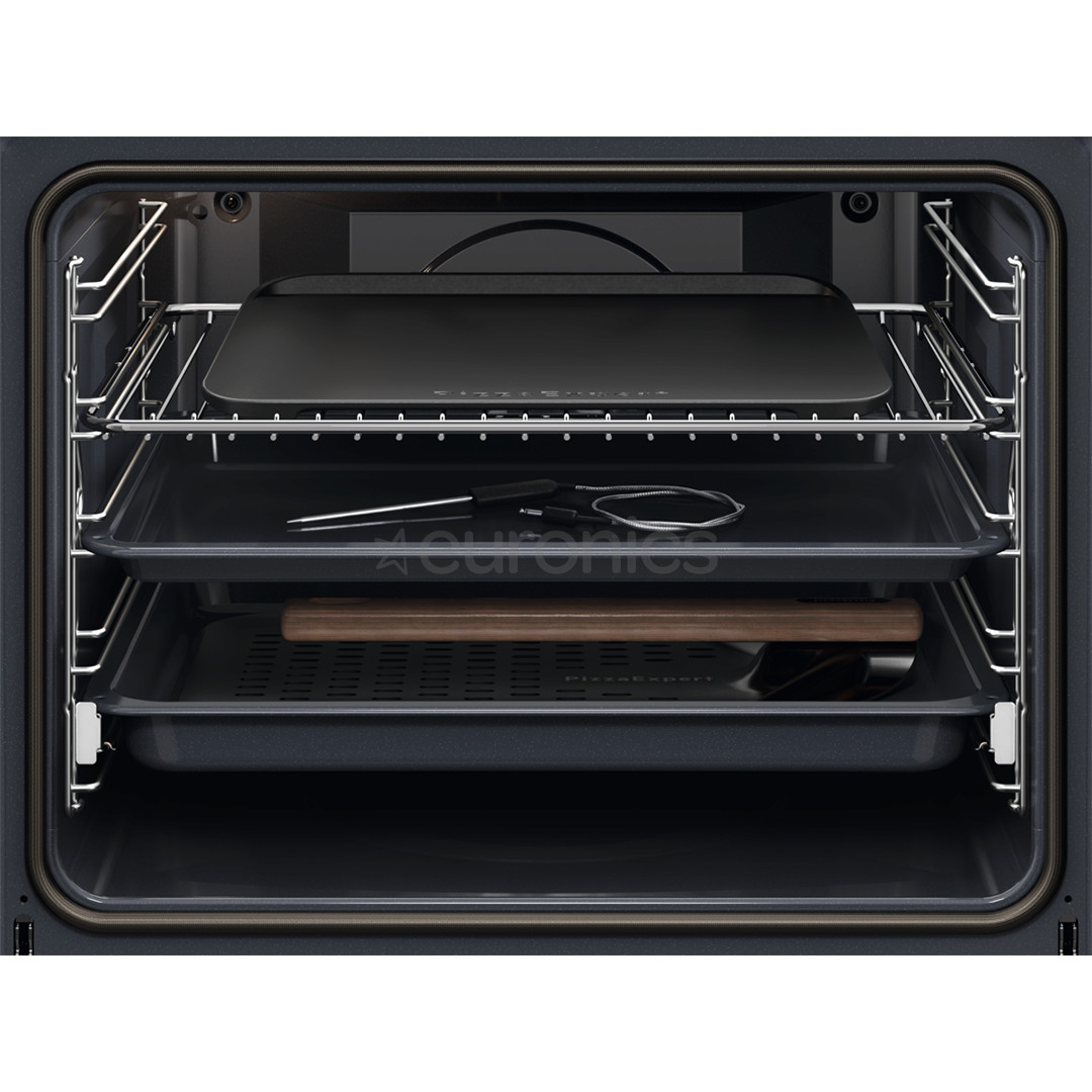 Electrolux 700 Seeria MealAssist with PizzaExpert 700, 72 L, pürolüütiline puhastus, must - Integreeritav ahi