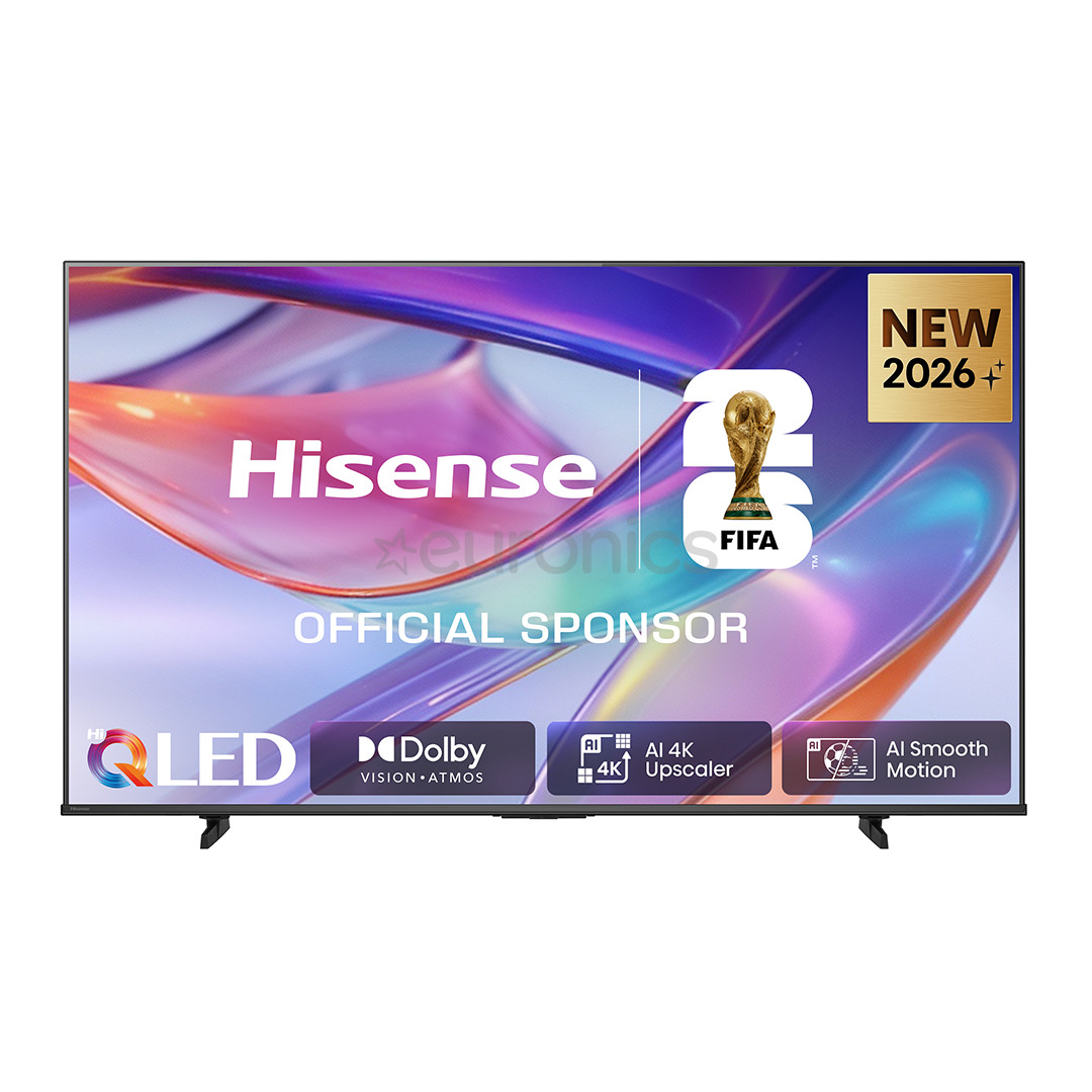 Hisense E7S, 65'', 4K UHD, HI-QLED, black - TV