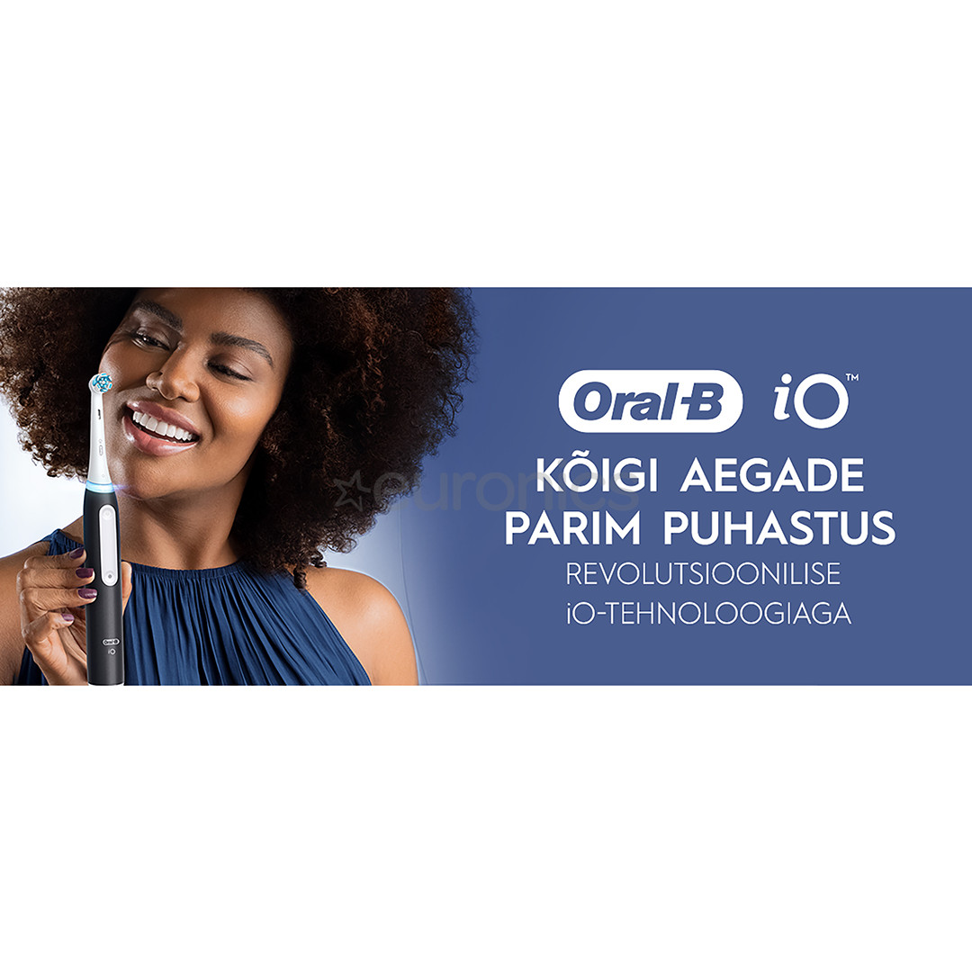 Braun Oral-B iO3, голубой - Электрическая зубная щетка