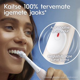 Braun Oral-B iO2, kuldroosa - Elektriline hambahari
