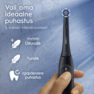 Braun Oral-B iO2, vutlar, must - Elektriline hambahari