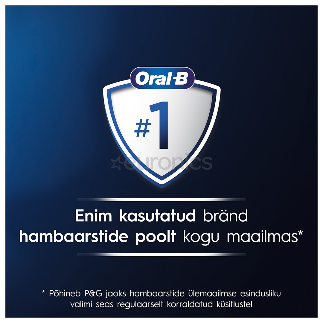 Braun Oral-B iO2, vutlar, must - Elektriline hambahari