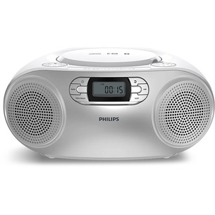 Philips CD Soundmachine TAZ2000, серебристый/черный - Магнитола TAZ2000S/10