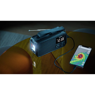 Philips Emergency radio TAR3500, black - Portable radio