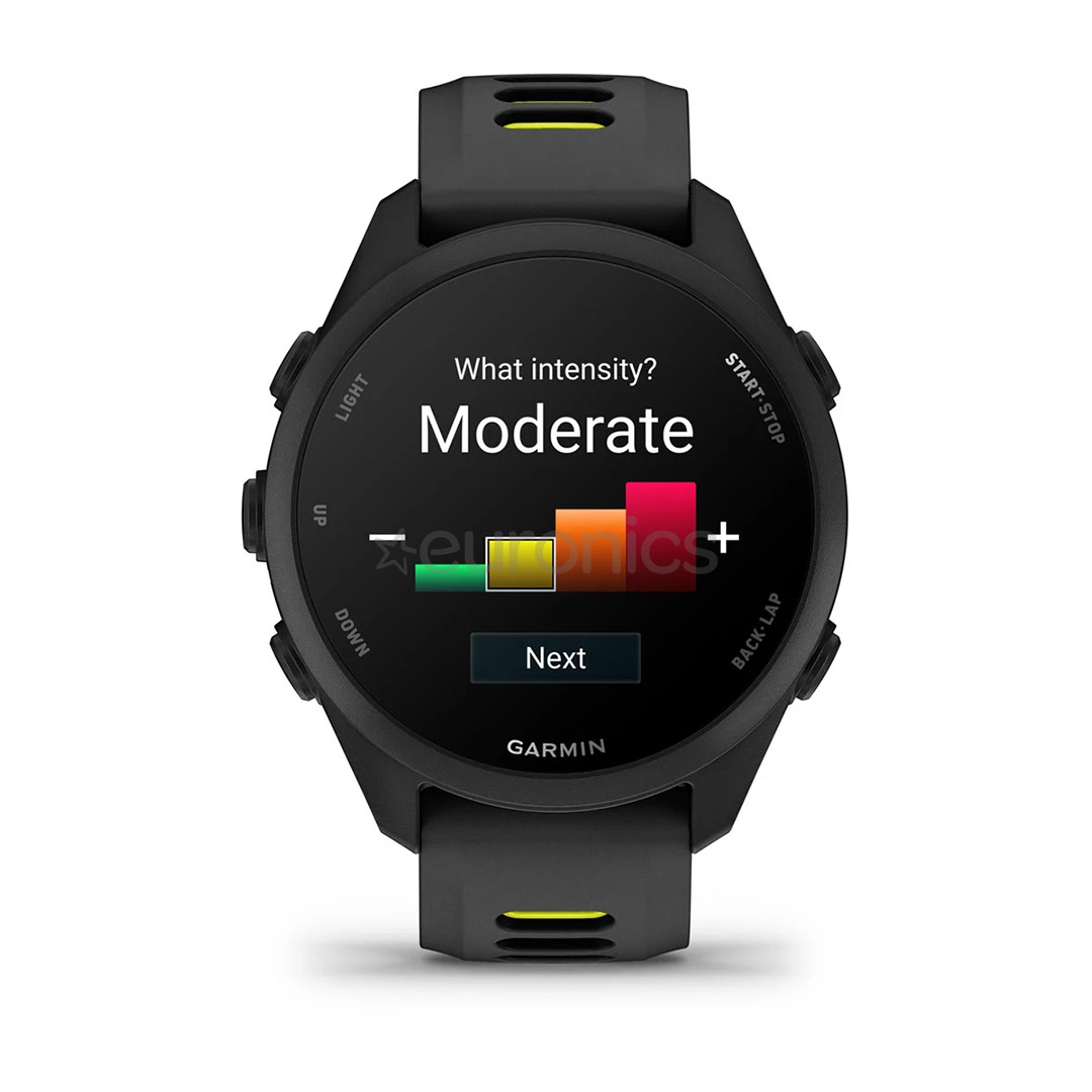 Garmin Forerunner 170, черный/желтый - Спортивные часы