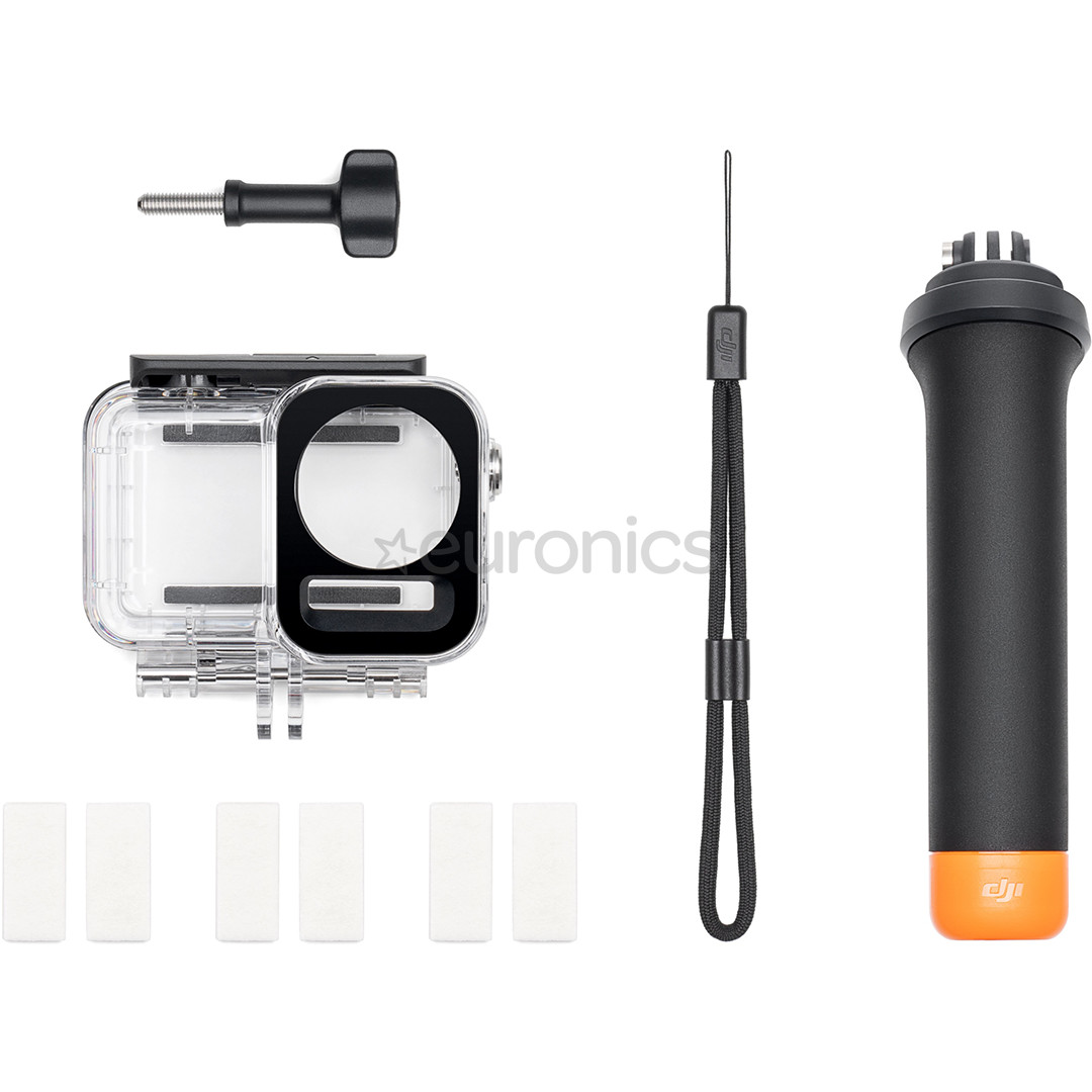 DJI Osmo Action Diving Accessory Kit, must - Sukeldumistarvikute komplekt