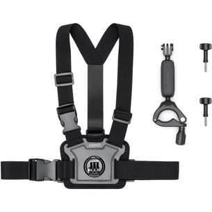 DJI Osmo Action Biking Accessory Kit, must - Kaamerakinnitus