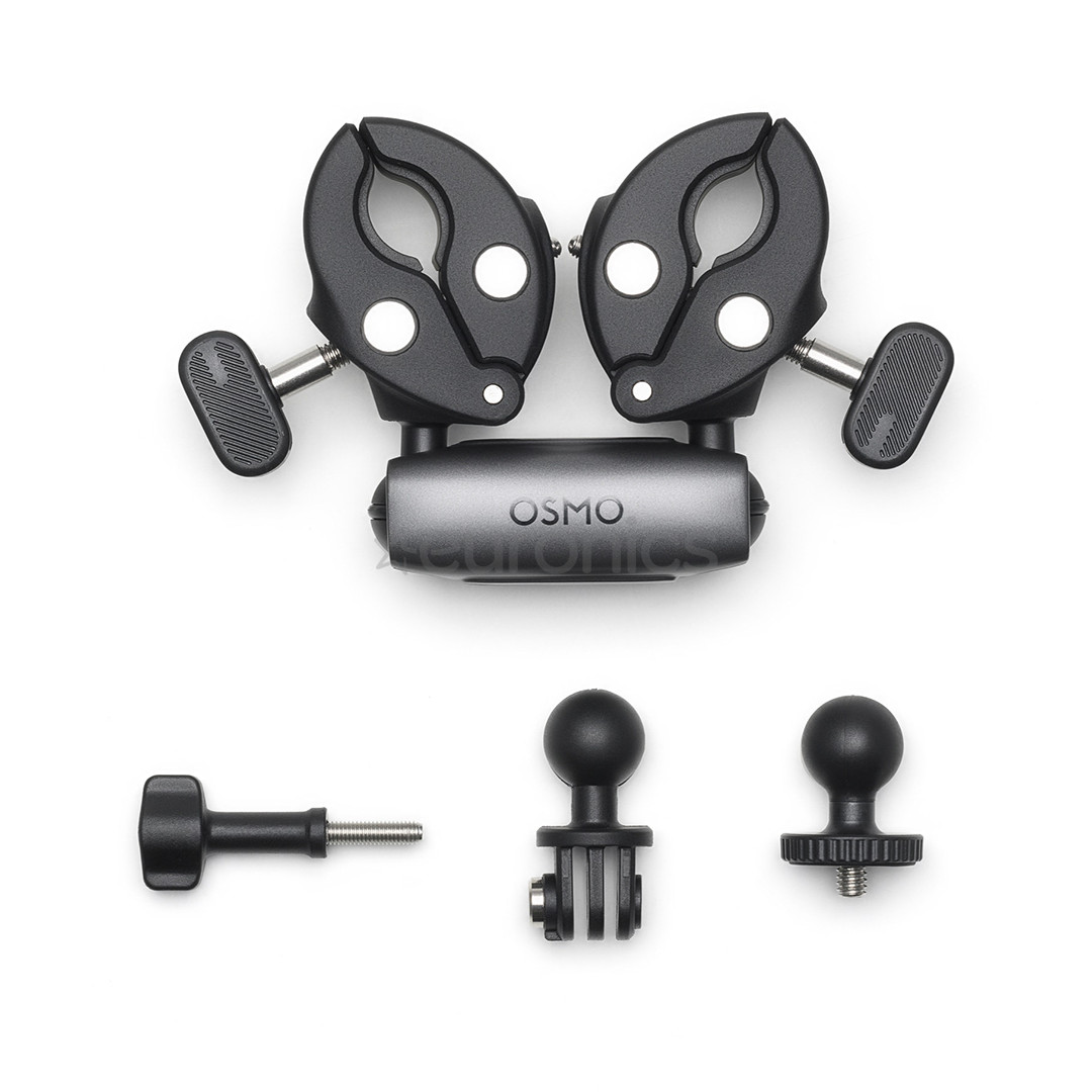 DJI Osmo Dual Heavy-Duty Clamp, must - Kaamerakinnitus