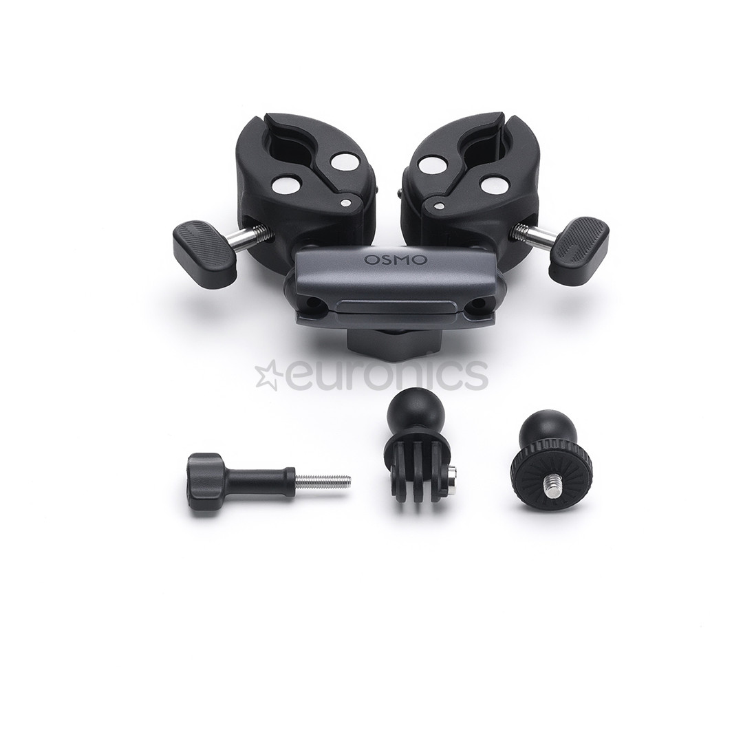 DJI Osmo Dual Heavy-Duty Clamp, must - Kaamerakinnitus