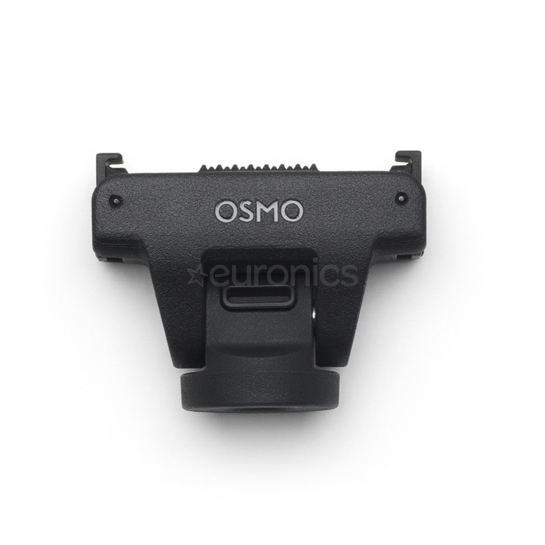 DJI Osmo Adjustable Quick-Release Adapter Mount, must - Kaamerakinnitus