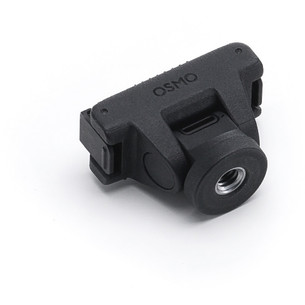 DJI Osmo Adjustable Quick-Release Adapter Mount, must - Kaamerakinnitus