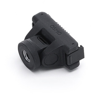 DJI Osmo Adjustable Quick-Release Adapter Mount, must - Kaamerakinnitus