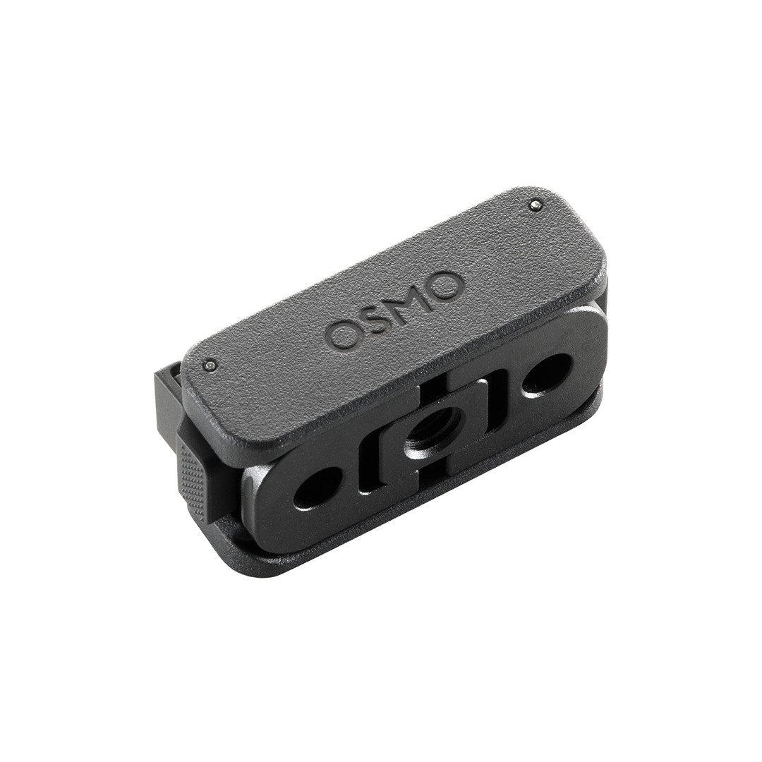 Osmo Dual-Direction Quick-Release Foldable Adapter Mount, must - Kaamerakinnitus