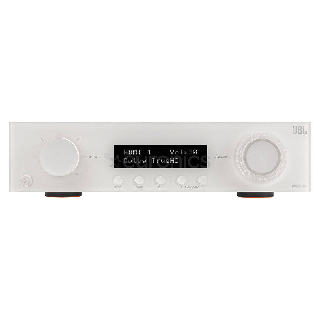 JBL MA510, 5.2, 8K, valge/must - Ressiiver
