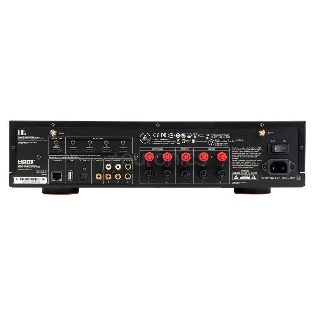 JBL MA510, 5.2, 8K, valge/must - Ressiiver