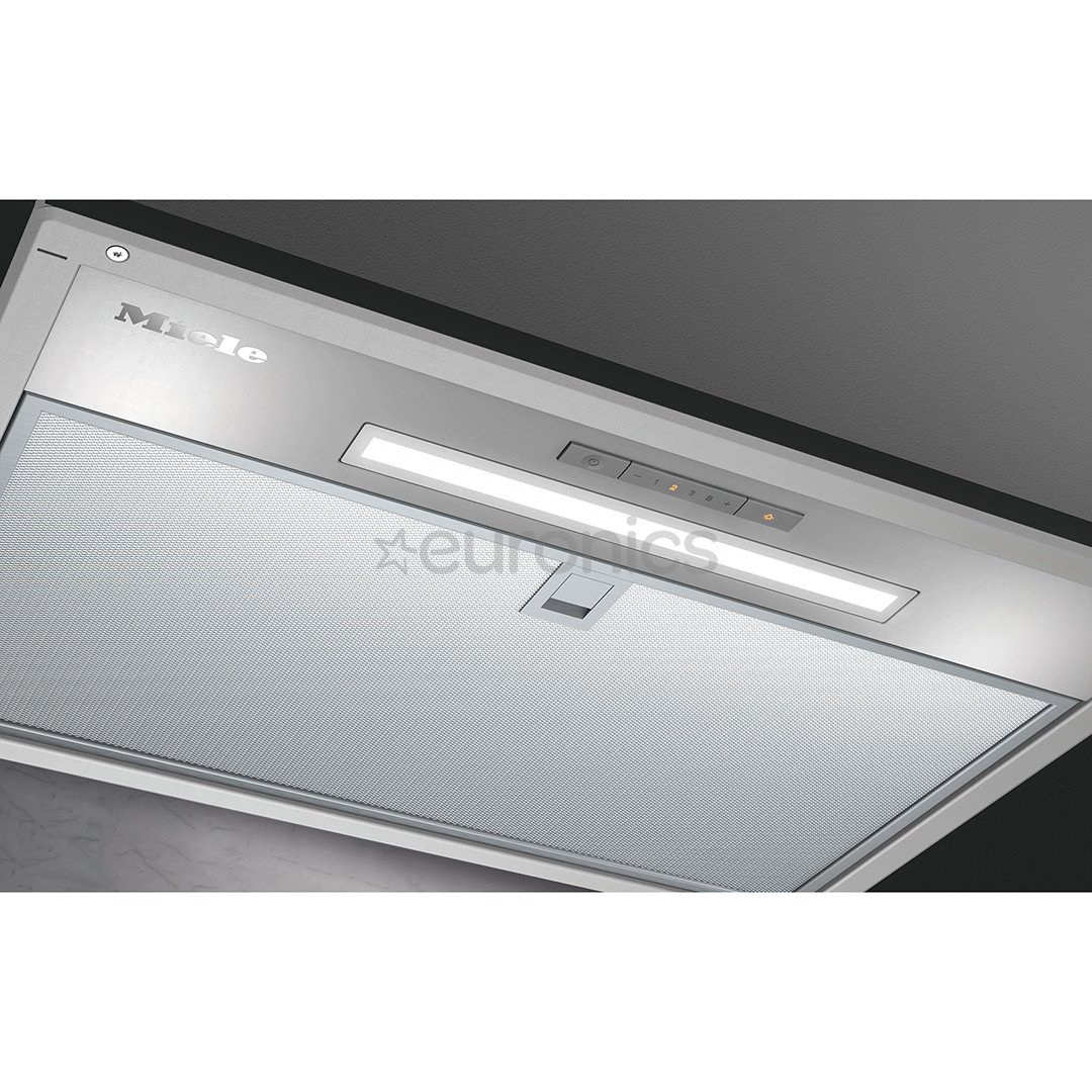 Miele 675 m³/h, laius 53.2 cm, roostevaba teras - Integreeritav õhupuhasti