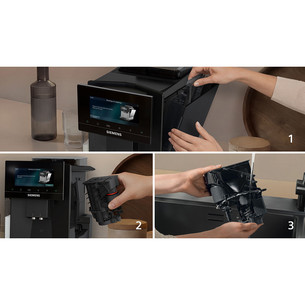 Siemens EQ900 iAroma, tume roostevaba - Espressomasin