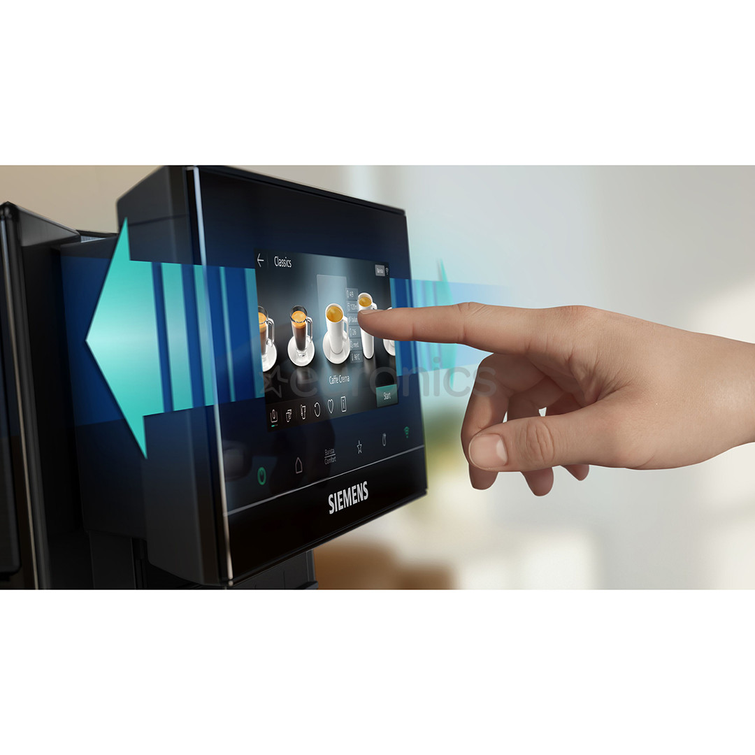 Siemens EQ900 iAroma, tume roostevaba - Espressomasin