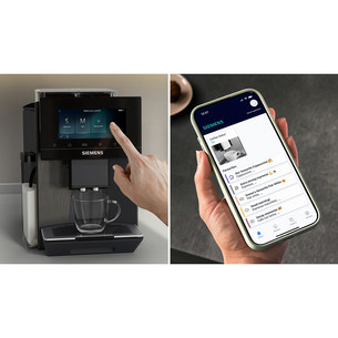 Siemens EQ900 iAroma, tume roostevaba - Espressomasin