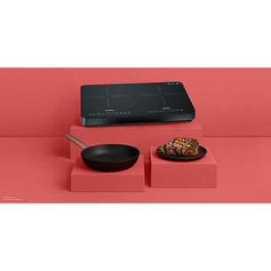 Severin, 3400 W, must - Induktsioonlauapliit 2 kedualaga