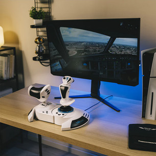Flight Hotas 5 Microsoft Flight Simulator Edition, PS5, PS4, PC, white - Joystick