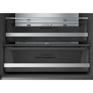 Hisense, NoFrost, 485 L, kõrgus 200 cm, must - Külmik