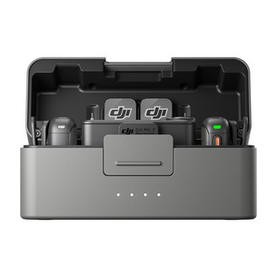 DJI Mic 3 (2 TX + 1 RX + Charging Case), hall - Juhtmevaba mikrofon