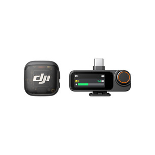 DJI Mic 3 (1 TX + 1 RX), hall - Juhtmevaba mikrofon