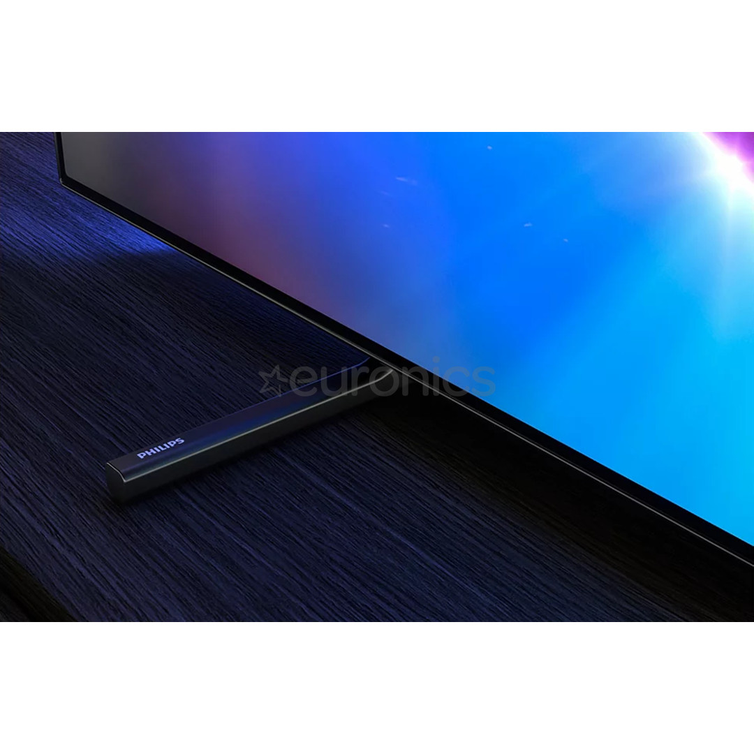 Philips OLED761, 55'', 4K UHD, OLED, black - TV