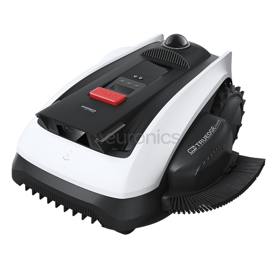 Ecovacs GOAT O1200 LiDAR PRO, valge/must - Piirdekaablivaba robotmuruniiduk + tarvikute komplekt