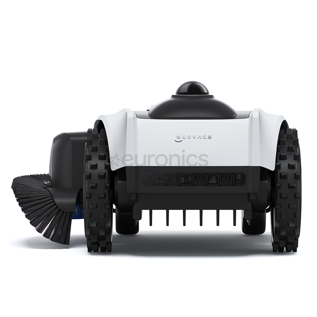 Ecovacs GOAT O1200 LiDAR PRO, valge/must - Piirdekaablivaba robotmuruniiduk + tarvikute komplekt