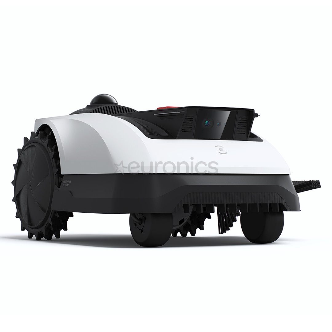 Ecovacs GOAT O1200 LiDAR PRO, valge/must - Piirdekaablivaba robotmuruniiduk + tarvikute komplekt