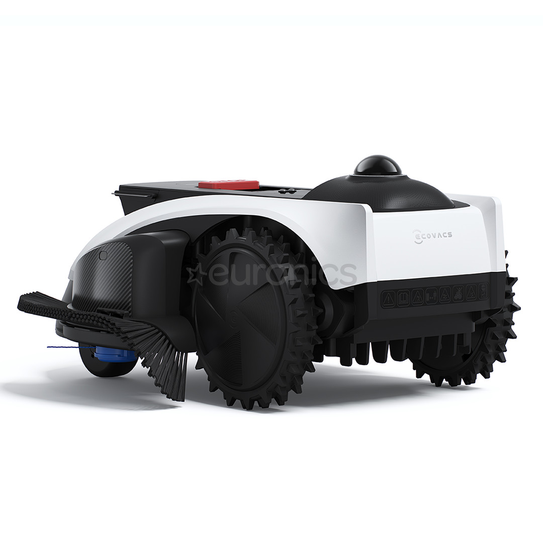 Ecovacs GOAT O1200 LiDAR PRO, valge/must - Piirdekaablivaba robotmuruniiduk + tarvikute komplekt