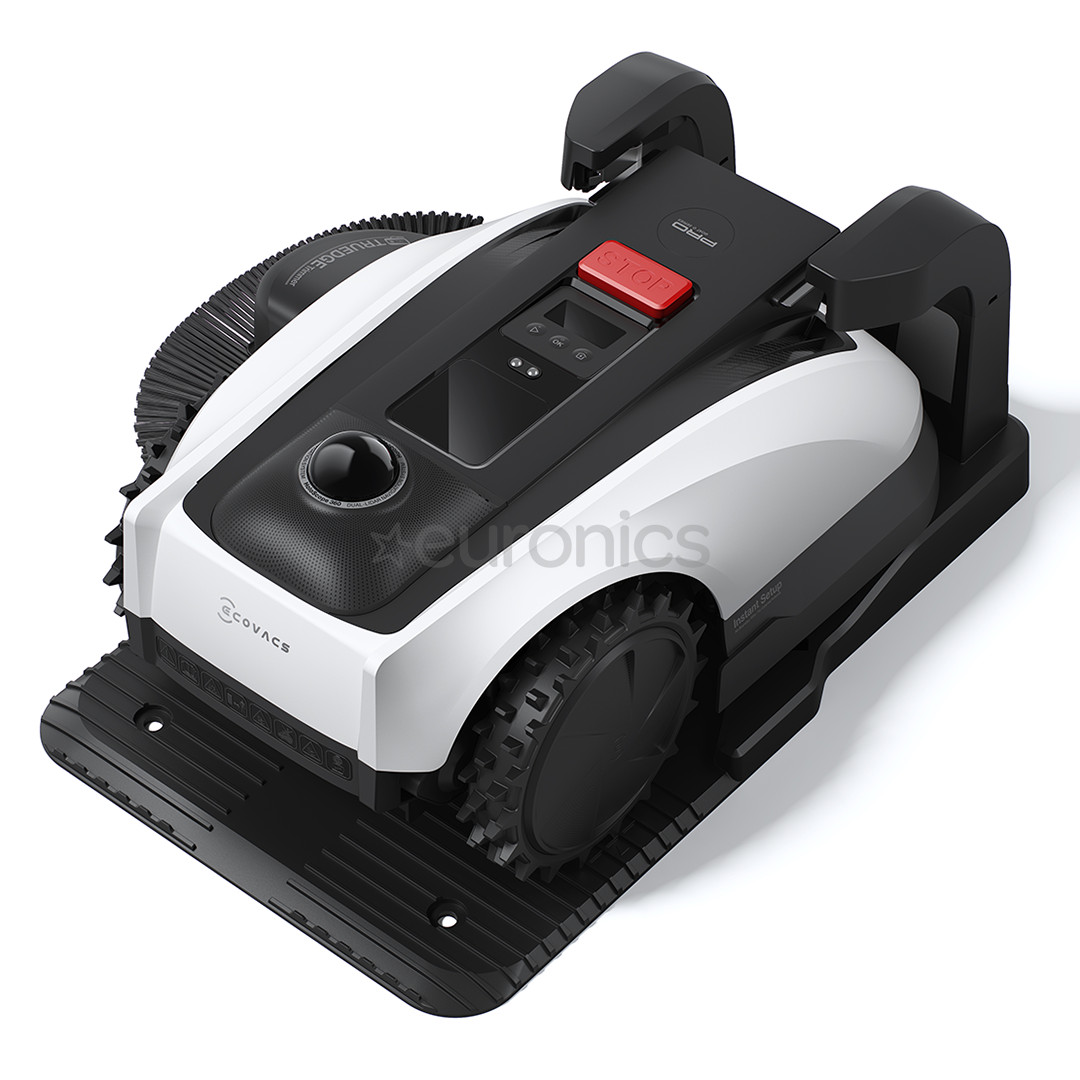 Ecovacs GOAT O1200 LiDAR PRO, valge/must - Piirdekaablivaba robotmuruniiduk + tarvikute komplekt