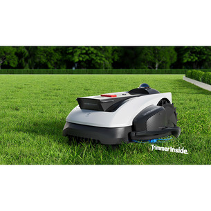 Ecovacs GOAT O1200 LiDAR PRO, valge/must - Piirdekaablivaba robotmuruniiduk + tarvikute komplekt