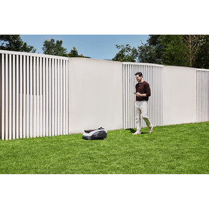 Ecovacs GOAT O1200 LiDAR PRO, valge/must - Piirdekaablivaba robotmuruniiduk + tarvikute komplekt