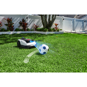 Ecovacs GOAT O1200 LiDAR PRO, valge/must - Piirdekaablivaba robotmuruniiduk + tarvikute komplekt