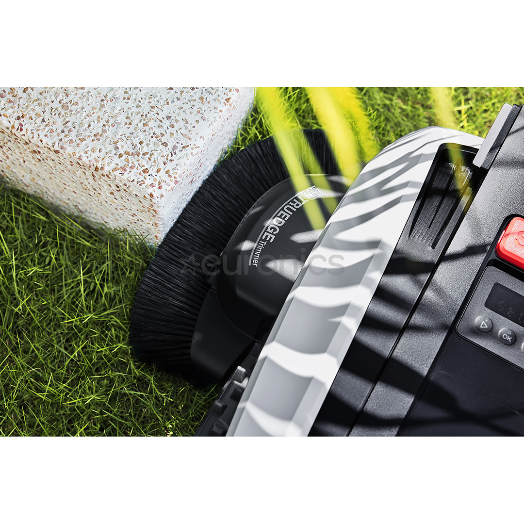 Ecovacs GOAT O1200 LiDAR PRO, valge/must - Piirdekaablivaba robotmuruniiduk + tarvikute komplekt