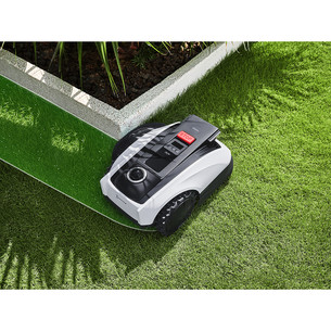 Ecovacs GOAT O1200 LiDAR PRO, valge/must - Piirdekaablivaba robotmuruniiduk + tarvikute komplekt