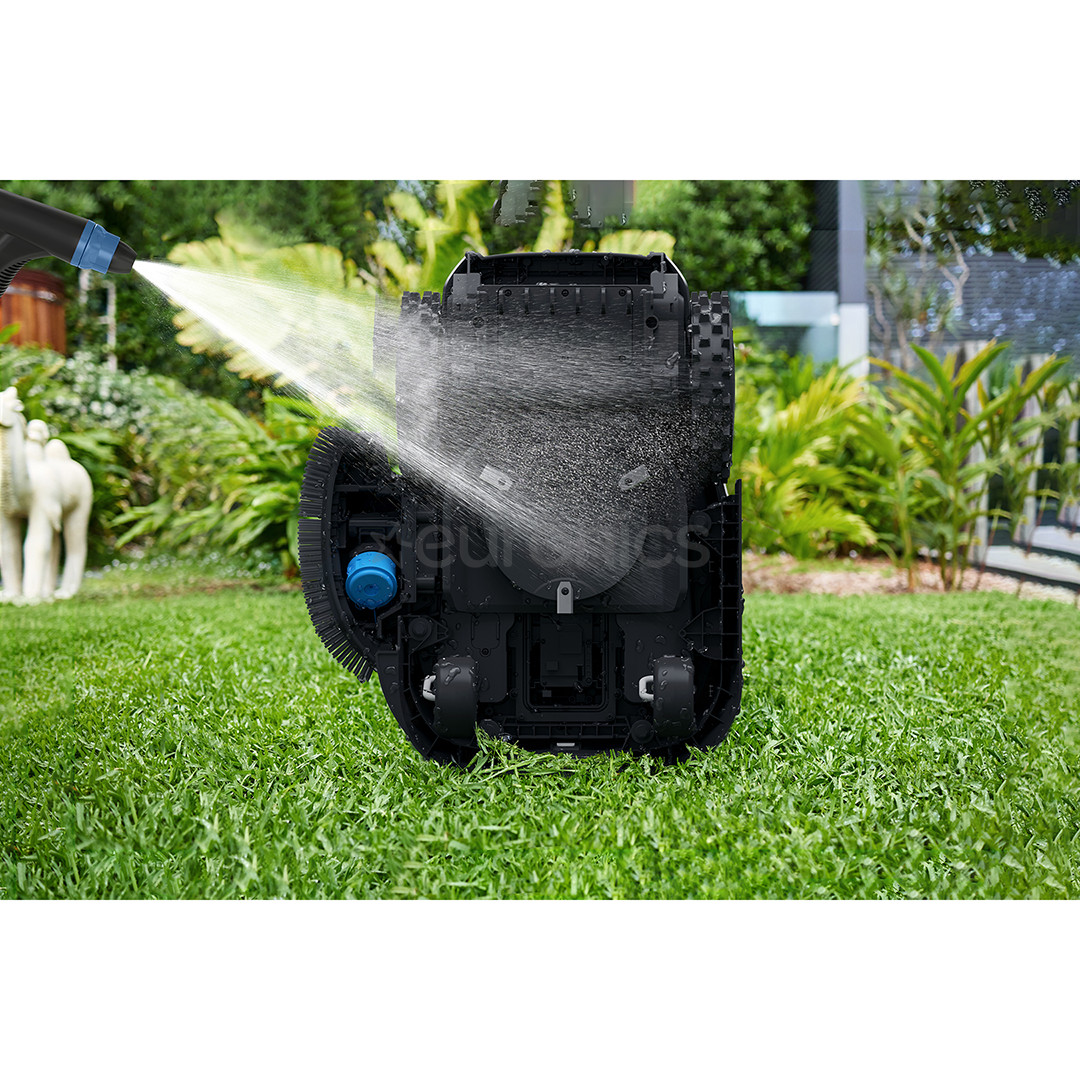 Ecovacs GOAT O1200 LiDAR PRO, valge/must - Piirdekaablivaba robotmuruniiduk + tarvikute komplekt