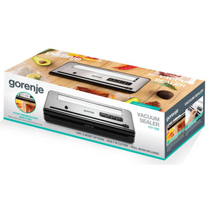 Gorenje, must/hõbedane - Vaakumpakendaja