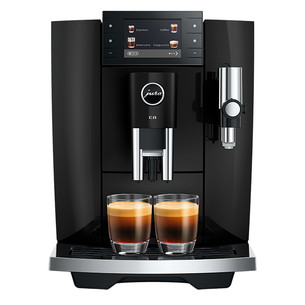 JURA E8 Piano Black (ED), must - Espressomasin